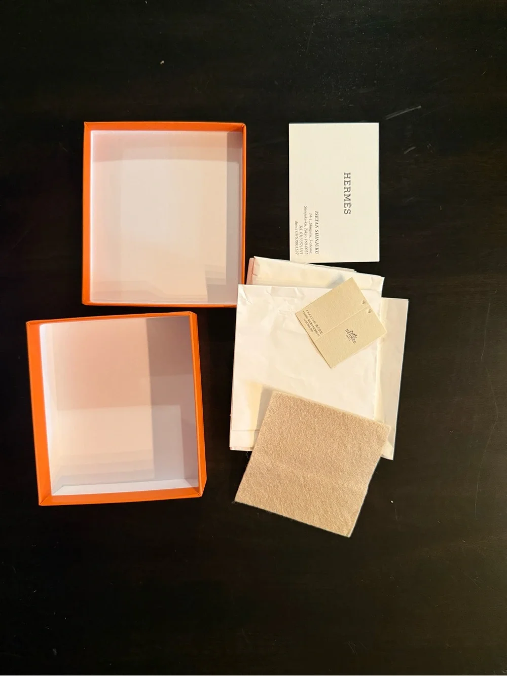 Authentic Hermes Box